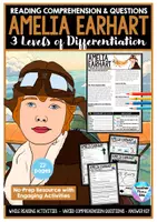 Vorschau - Unterrichtsreihen - Englisch Klasse 5 – 3-fach differenziertes Weltfrauentag Reading Comprehension Materialpaket (A1–B1) zu 5 inspirierenden Frauen - Seite 1