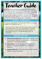 Vorschau - Unterrichtsreihen - Englisch Klasse 5 – Harriet Tubman 3-fach differenzierte Reading Comprehension & Simple Past Übungen (A1–B1) - Seite 2