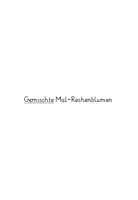 Vorschau - Arbeitsblätter - Mal-Rechenblumen - Seite 3