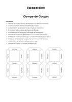 Vista previa - Juegos / Gamificación - Olympe de Gouges (sala de escape) - Portada