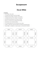 Vista previa - Juegos / Gamificación - Oscar Wilde (sala de escape) - Portada