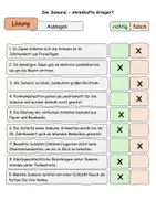 Vorschau - Arbeitsblätter - Die Samurai - ehrenhafte Krieger? (spannende Dokumentation) - Seite 3