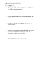 Vorschau - Arbeitsblätter - Die Mutprobe von Carolin Philipps (Fragenkatalog: Kapitel 1-11) - Seite 3