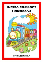anteprima - Esercizi - Numero precedente e successivo - Pagina di copertina
