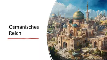 Vorschau - Präsentationen/Tafelbilder - Präsentation: Osmanisches Reich - Zeitalter der Neuzeit - Deckblatt