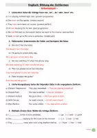 Vorschau - Arbeitsblätter - Merkblatt & Übungsblatt: Zeitformen im Englischen - Seite 3