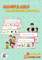 Vista previa - Tarjetas / Manipulativos - Manipulable: Comprensión lectora - Portada