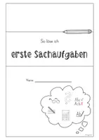 Vorschau - Arbeitsblätter - Arbeitsheft erste Sachaufgaben für Freiarbeit und Unterricht - Seite 2