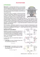 Vorschau - Unterrichtsreihen - Kursstufe Physik 5.1: Wiederholung Stromkreise (PDF, DOCX, Musterlösung) - Deckblatt