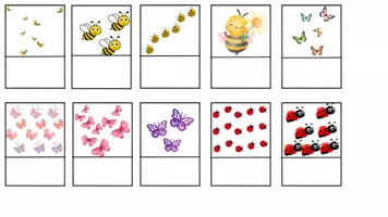 Vista previa - Tarjetas / Manipulativos - Contamos con la llegada de la primavera - página 3