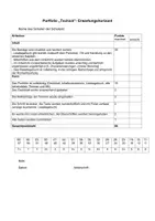 Vorschau - Arbeitsblätter - Tschick: Portfolio zur Unterrichtsreihe - Deckblatt