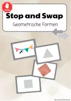 Vorschau - Spiele - Stop and Swap (Geometrische Formen) - Deckblatt