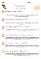 Vorschau - Arbeitsblätter - Klangfarben Arbeitsblatt 7. & 8. Klasse Musikpsychologie AB mit Lösungen - Seite 2