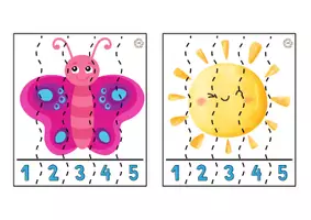 Vista previa - Tarjetas / Manipulativos - Puzles primavera (castellano) - página 3