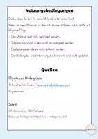 Vorschau - Spiele - Klammerkarten Multiplikation Kleines Einmaleins - Seite 1