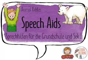 Vorschau - Poster - Speech Aids - Animal Riddles Sprechhilfen Englisch - Seite 1