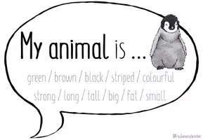 Vorschau - Poster - Speech Aids - Animal Riddles Sprechhilfen Englisch - Seite 2