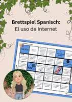 Vorschau - Spiele - Brettspiel Internet Spanisch (Juego de mesa: El uso de Internet) - Deckblatt