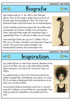 Vorschau - Bildkarten - Wissenskartei - Egon Schiele | Kunst - Seite 1