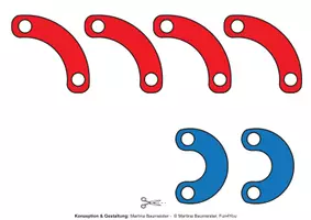 Vorschau - Stationenlernen - Buchstabeneinführung - ABC Buchstaben bauen - Seite 3