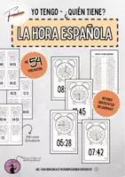 Vorschau - Spiele - Die Uhrzeit - ⏰ La hora - Yo tengo – ¿quién tiene? ⏰ - Deckblatt