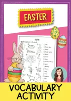 Προεπισκόπηση - Φύλλα εργασίας - Easter vocabulary activity (English) / Πασχαλινή δραστηριότητα λεξιλογίου (Αγγλικά) - Εξώφυλλο