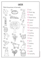 Προεπισκόπηση - Φύλλα εργασίας - Easter vocabulary activity (English) / Πασχαλινή δραστηριότητα λεξιλογίου (Αγγλικά) - Σελίδα 2