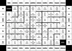Vorschau - Spiele - Brettspiel: Verben mit Dativ (Familie) - Seite 1
