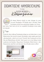 Vorschau - Mal- und Bastelvorlagen - Universal Stundenplan in beige - Seite 1