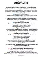 Vorschau - Unterrichtsreihen - A1 LESEVERSTEHEN TESTS: Freizeit: 8 Texte - Lücken R/F - Seite 1