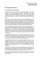 Vorschau - Arbeitsblätter - Porträt schreiben - Seite 1