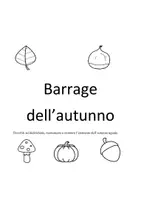 anteprima - Didattica a stazioni - Barrage dell' AUTUNNO - Pagina di copertina