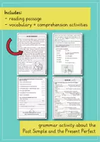 anteprima - Materiale di supporto/inclusione - Easter Traditions reading comprehension + grammar activities (English) / Tradizioni pasquali - attività di comprensione della lettura + grammatica (inglese) - Pagina 2