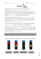 Vorschau - Arbeitsblätter - Infotext Ampel (Lückentext + Ampelphasen) - Deckblatt