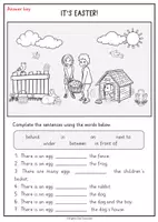anteprima - Schede informative - Easter grammar activities (English) / Attività grammaticali pasquali (inglese) - Pagina 3