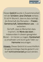 Vorschau - Anderer Materialtyp - Der Segen des Ramadan – Gedicht (IRU) - Seite 2