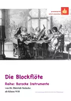 Vorschau - Arbeitsblätter - Die Blockflöte - Deckblatt
