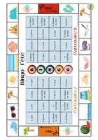 Vorschau - Arbeitsblätter - Bingo - l'été/Sommer - Seite 1