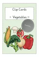 Vorschau - Bildkarten - Clip Cards: Vegetables (zweifach differenziert) - Deckblatt