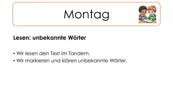 Vorschau - Unterrichtsreihen - Text der Woche: Aushang, Sequenzplan, Beispiel - Seite 2