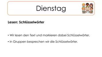 Vorschau - Unterrichtsreihen - Text der Woche: Aushang, Sequenzplan, Beispiel - Seite 3