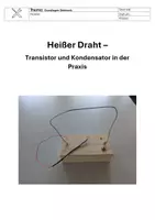 Vorschau - Arbeitsblätter - Heißer Draht Materialpaket - Deckblatt