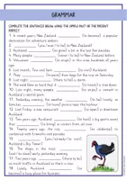 anteprima - Testo - Auckland, New Zealand - reading comprehension and grammar (English ) / Auckland, Nuova Zelanda - comprensione della lettura e grammatica (inglese) - Pagina 3