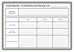 Vorschau - Fördermaterial/Inklusion - Förderplanvorlage für eine Gruppenförderung - Seite 3