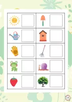 Vista previa - Tarjetas / Manipulativos - Primavera: empieza por... - página 3