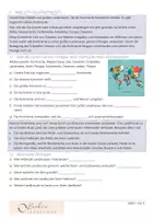 Vorschau - Arbeitsblätter - Die Kontinente - für Unterstufe - Seite 1