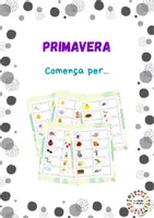 Vista previa - Tarjetas / Manipulativos - Primavera: comença per... - Portada