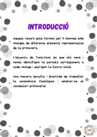 Vista previa - Tarjetas / Manipulativos - Primavera: comença per... - página 1