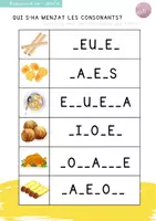 Vista previa - Hojas de trabajo - Passatemps dels Aliments típics Nadalencs - página 3