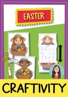 Προεπισκόπηση - Φύλλα εργασίας - Easter vocabulary craftivity; 2-way differentiated (English) / Πασχαλινή δεξιοτεχνία λεξιλογίου; 2-way διαφοροποιημένο (Αγγλικά) - Εξώφυλλο